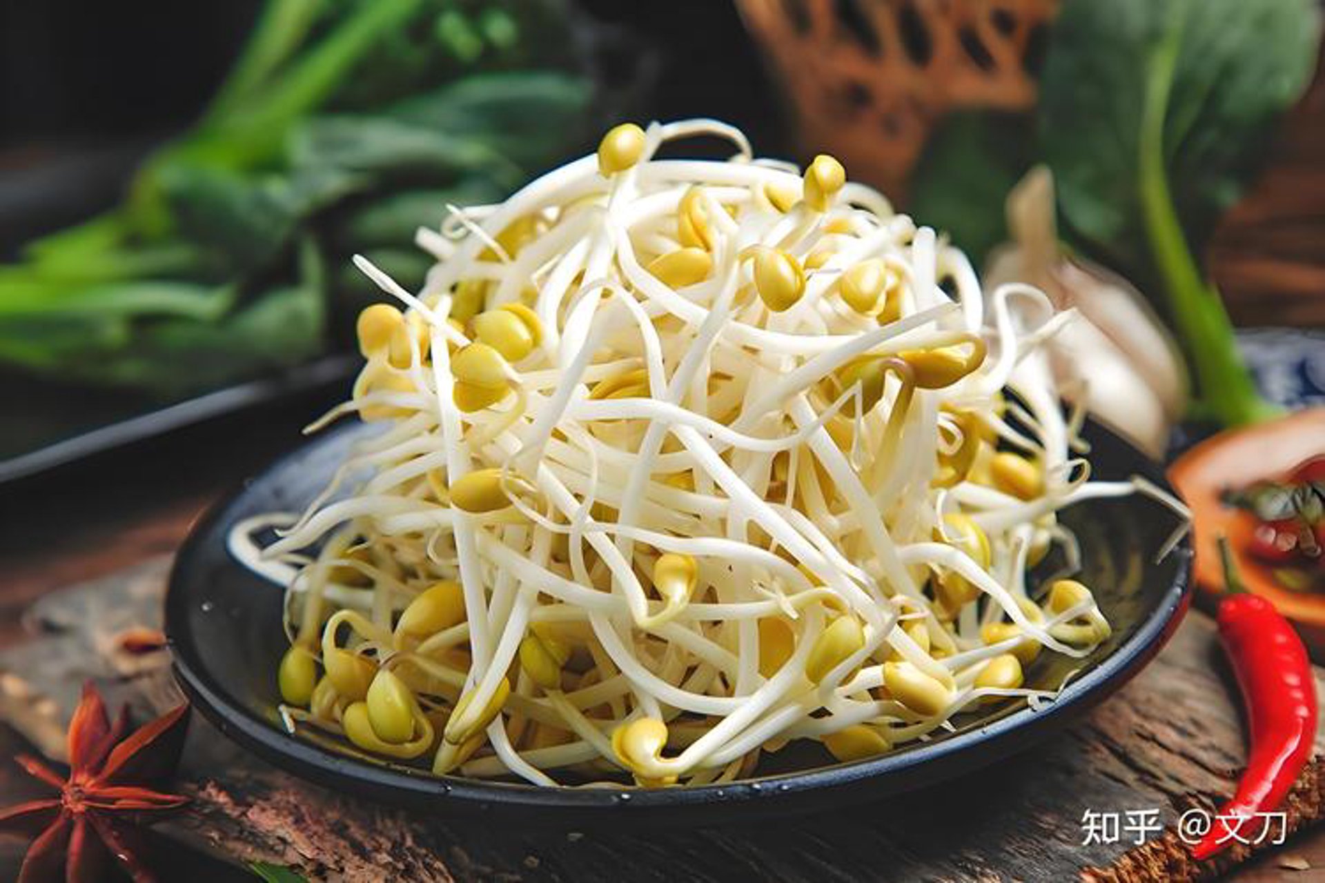 美豆芽健康食物